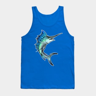 Marlin the swordfish Tank Top